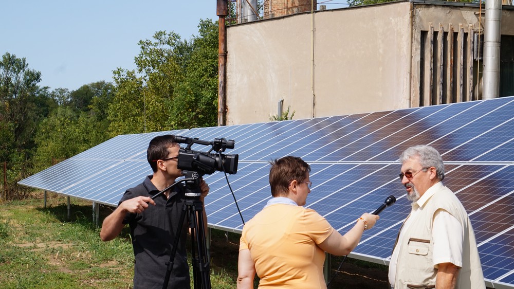 napelempark telepítés, műszaki átadás